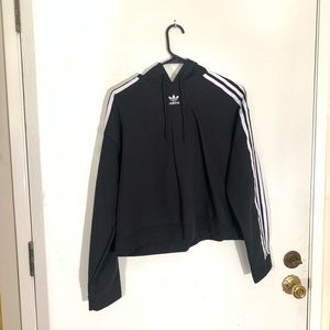 Adidas crop top hoodie